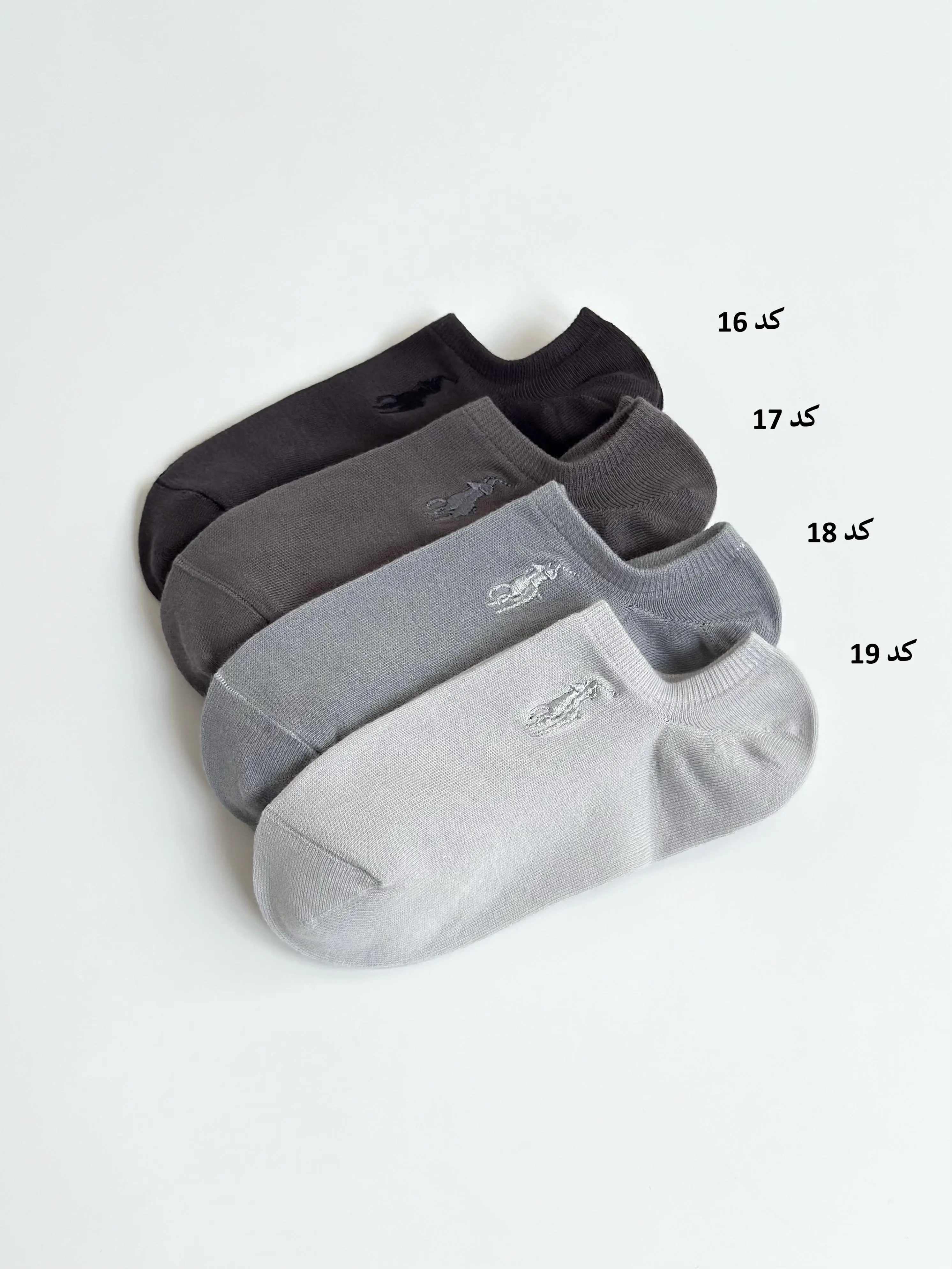 7302-جوراب گلدوزی polo